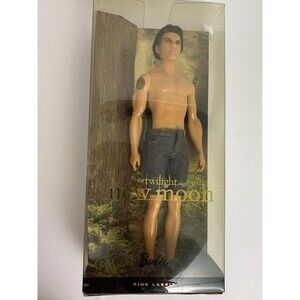 Twilight Saga New Moon Jacob Black Doll 2009 Mattel Barbie Collector R9909